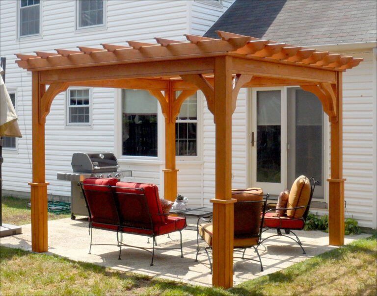 Pergola canopy gazebo outsunny