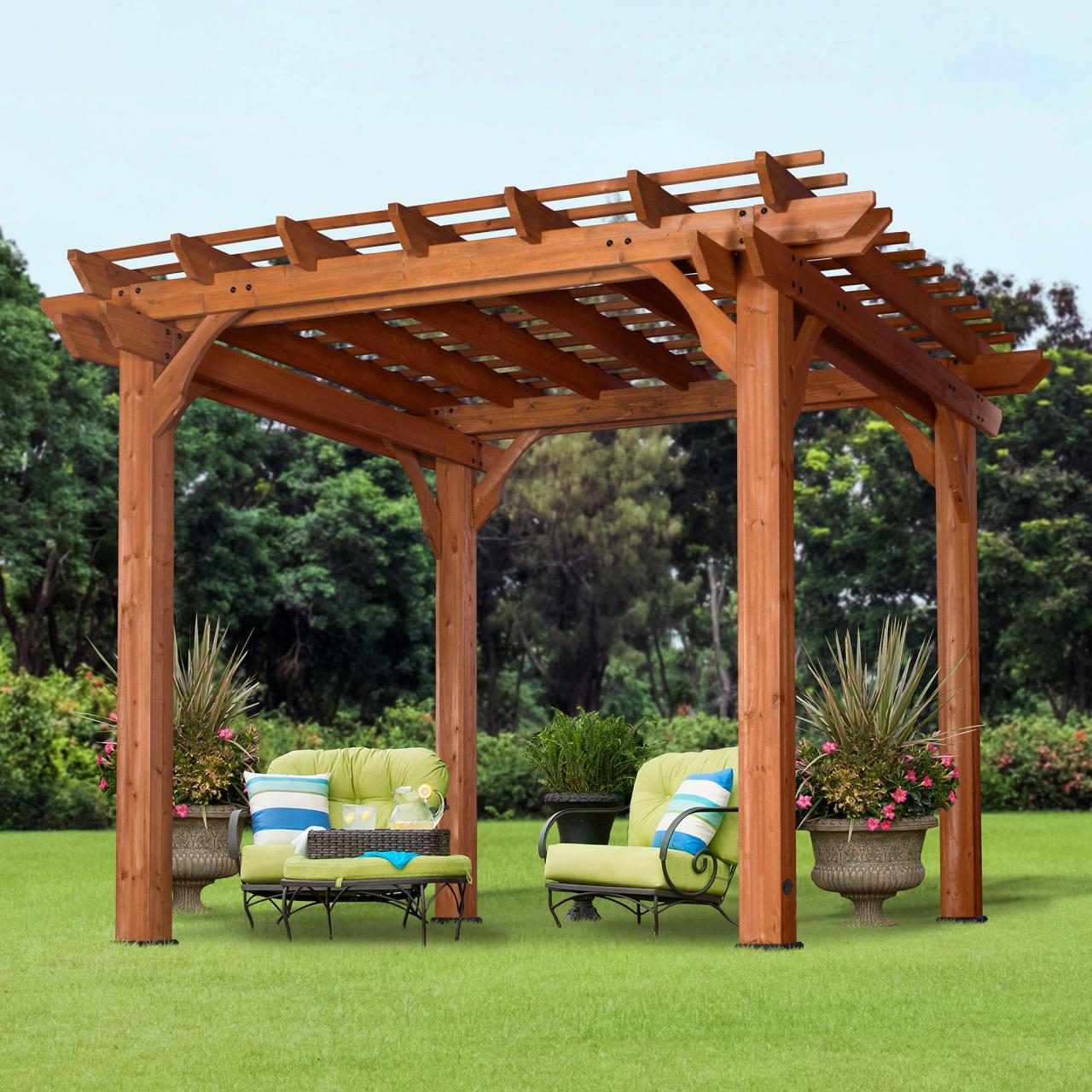 Pergola cedar outdoor