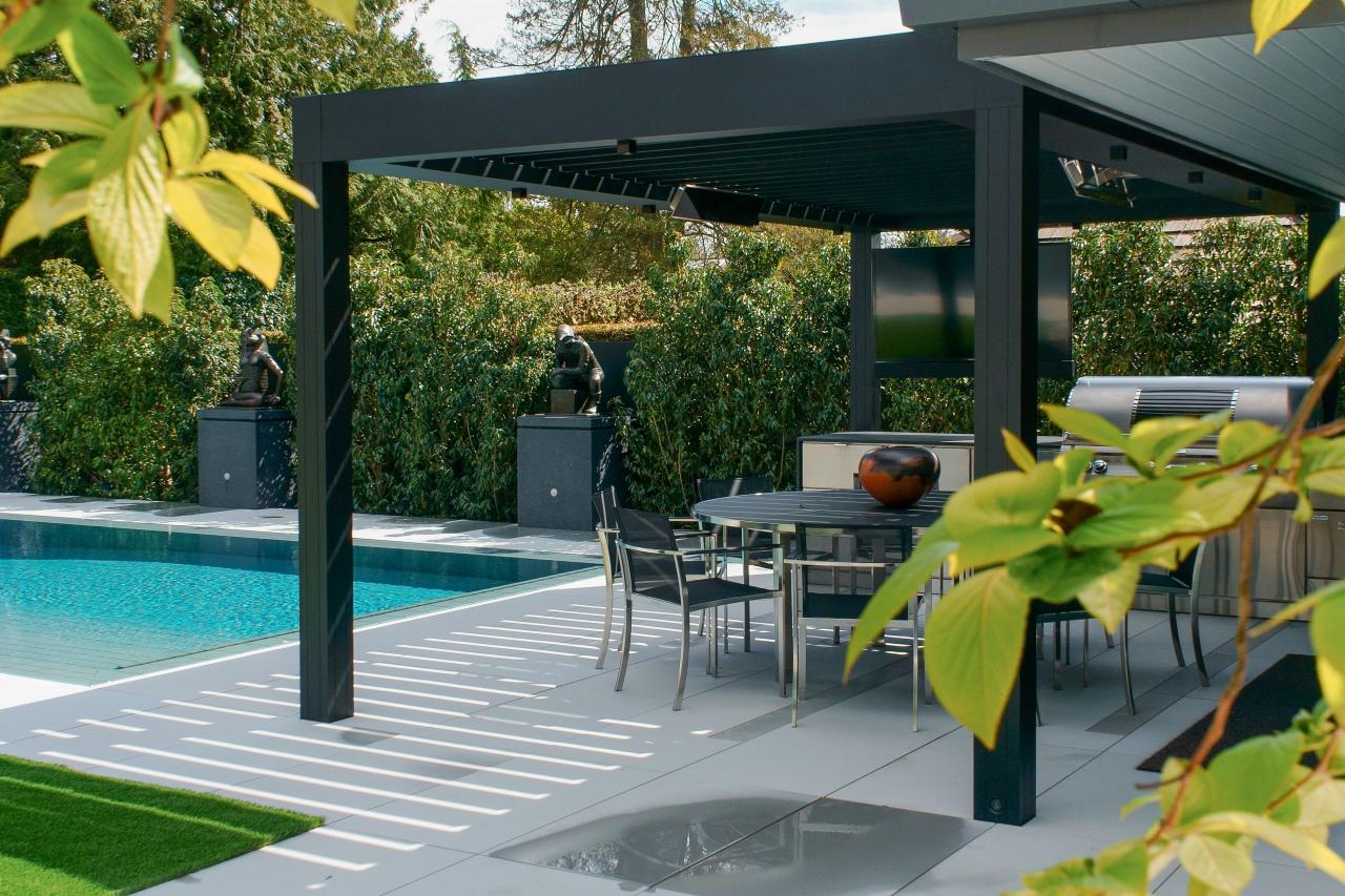 Pergola motorized louvered roof pergolas louvers convenience difference makes apollo