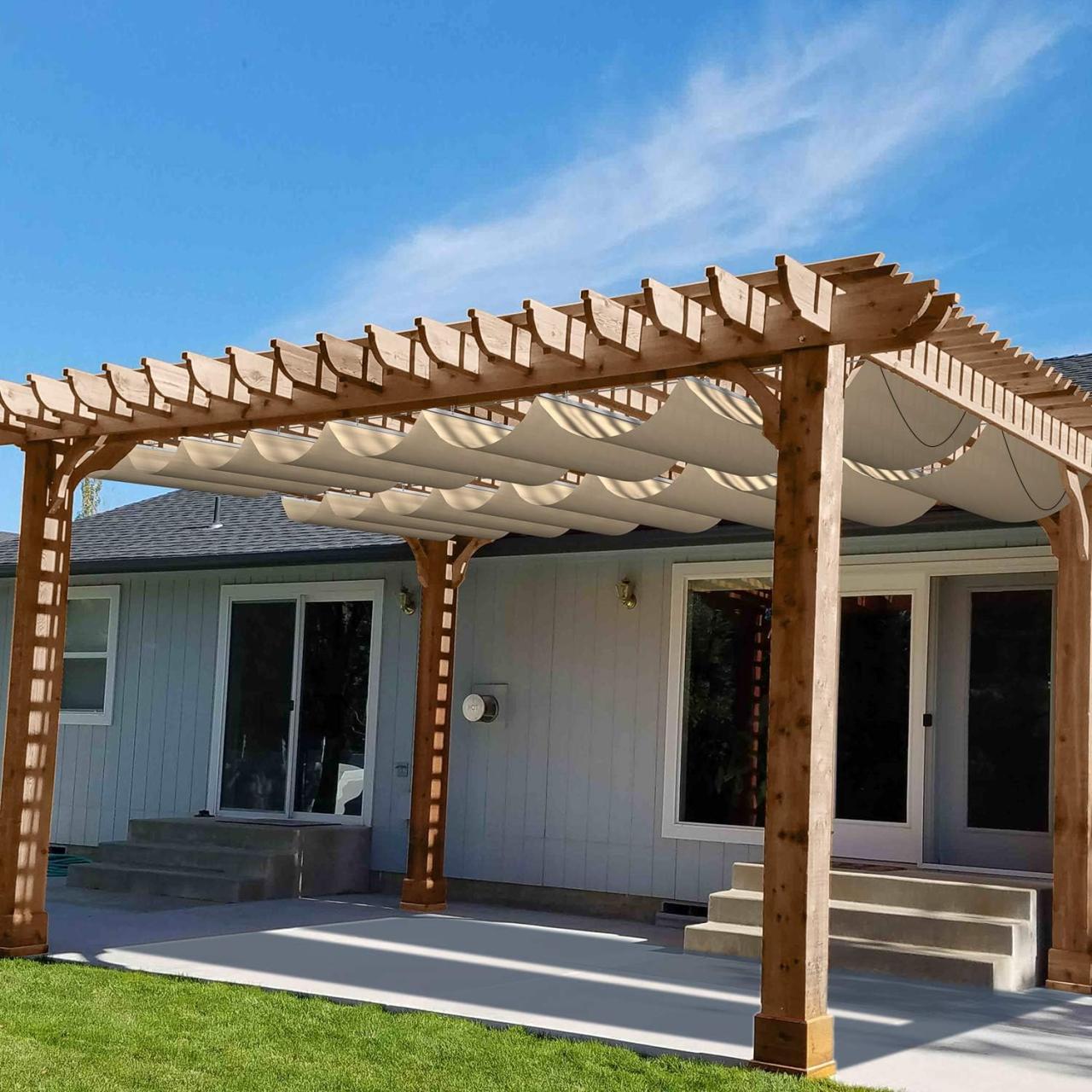 Pergola cover shade