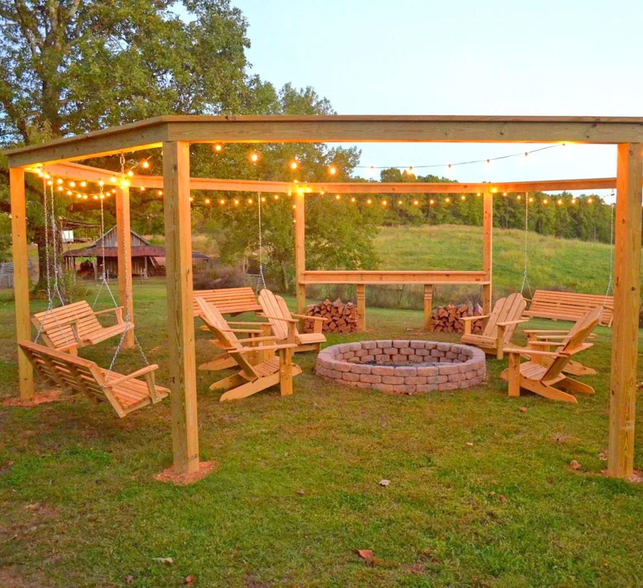 Pergola wood kits pergolas cedar kit patio gazebos outdoor sale 10x12 garden hgtv ideas backyard deck pine diy build yellow