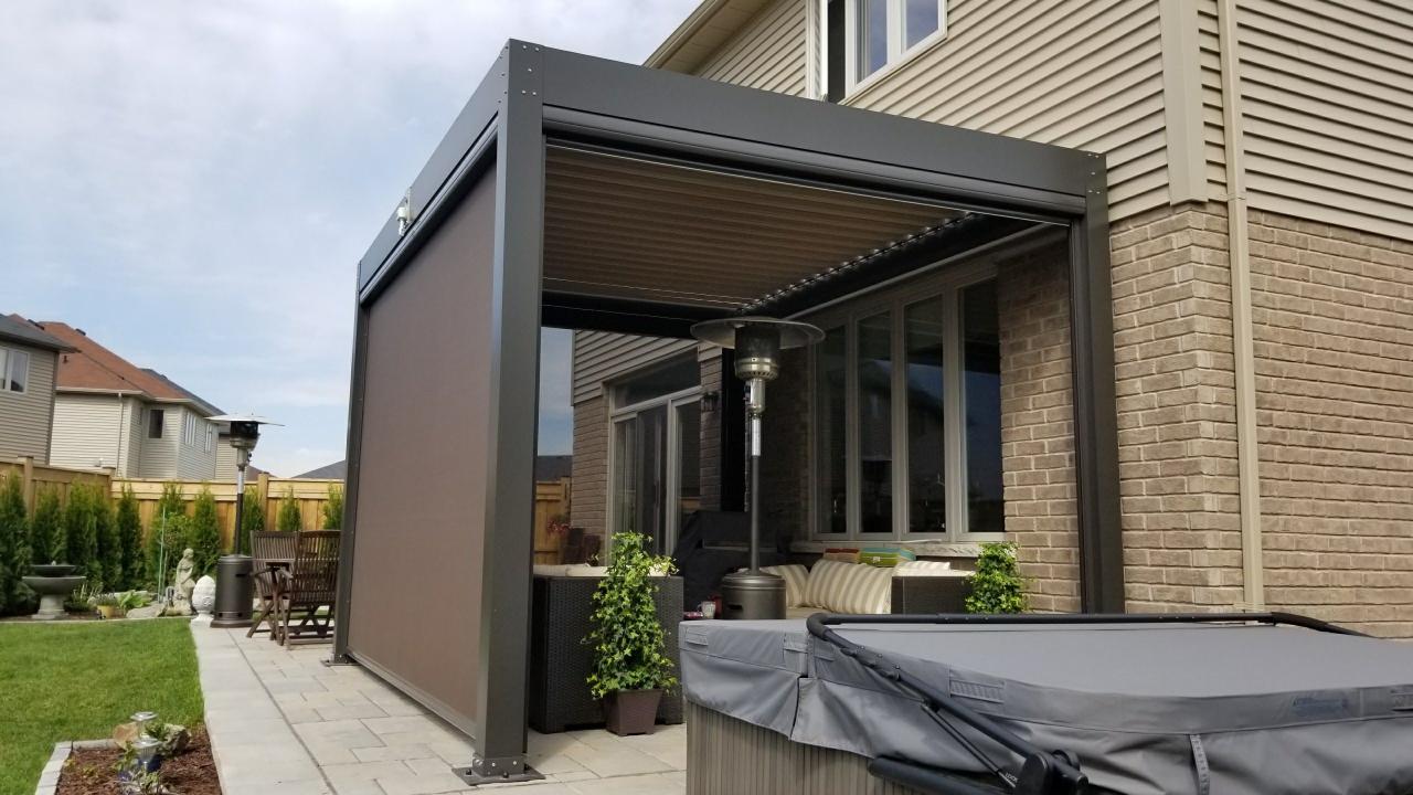 Aluminum pergola manufacturers