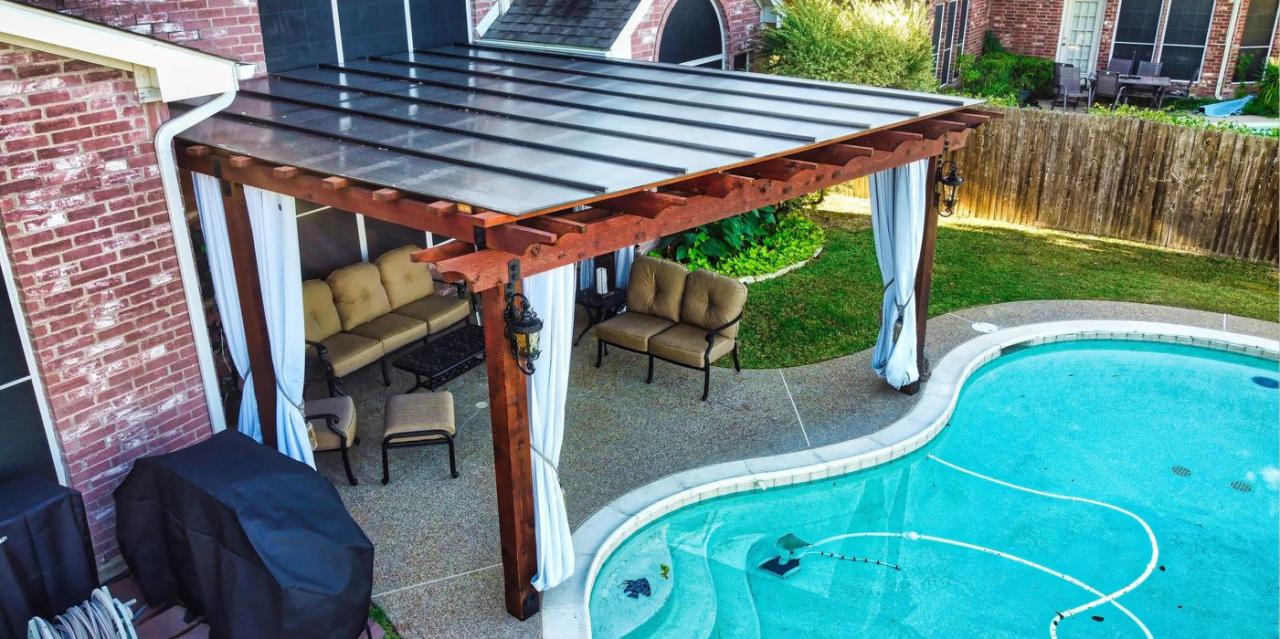 Hercules pergola cover