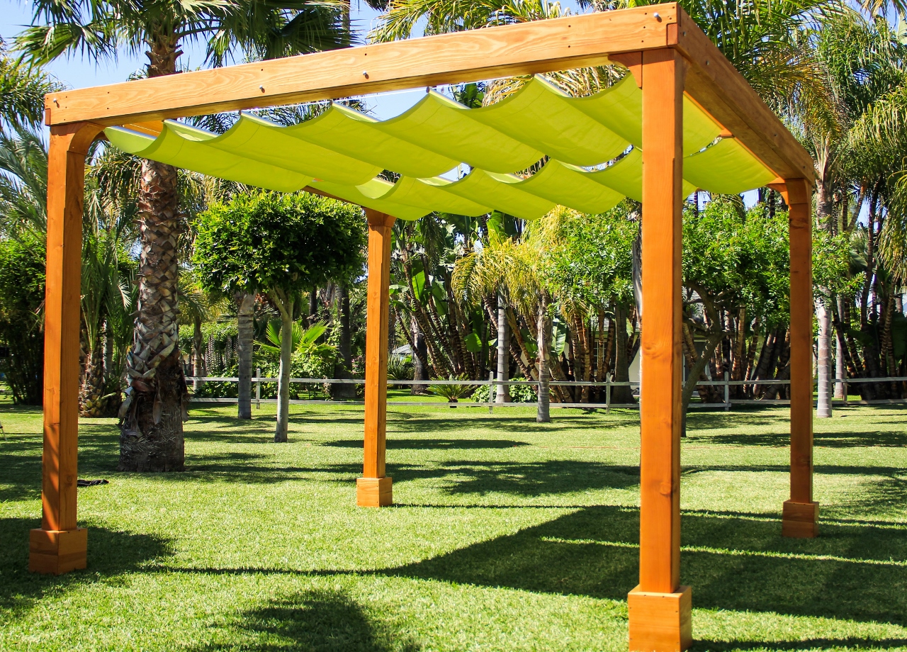 Pergola shade kit