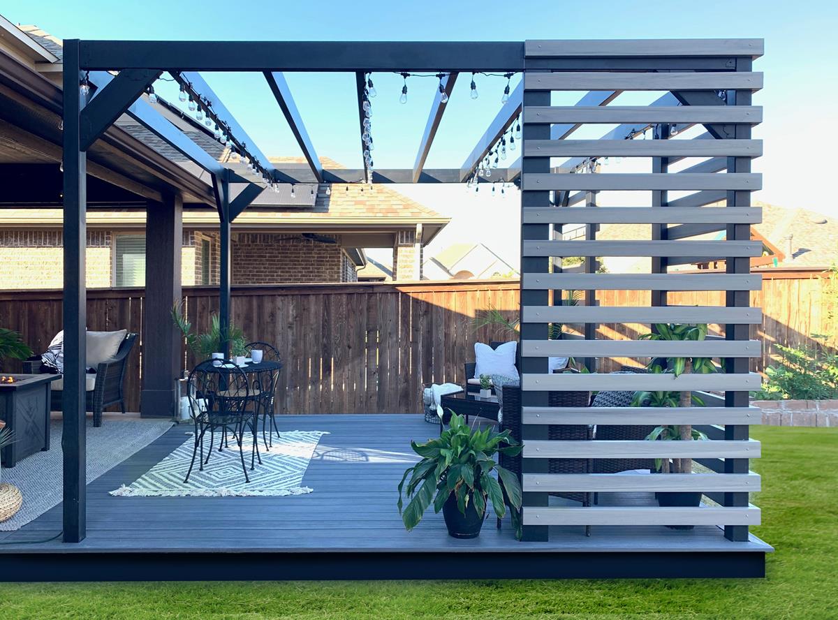 Metal pergola ideas