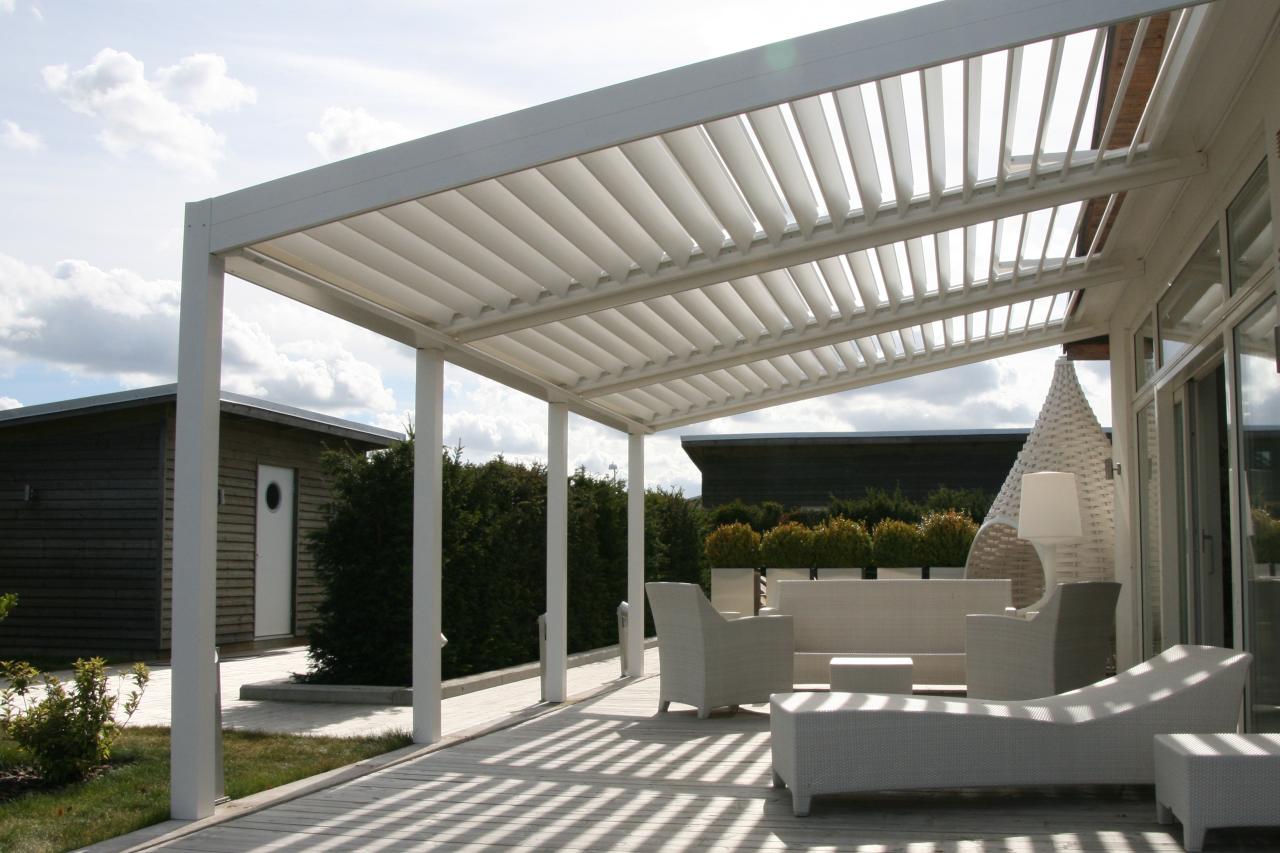 Pergola bioclimatic pergolas concepts represented