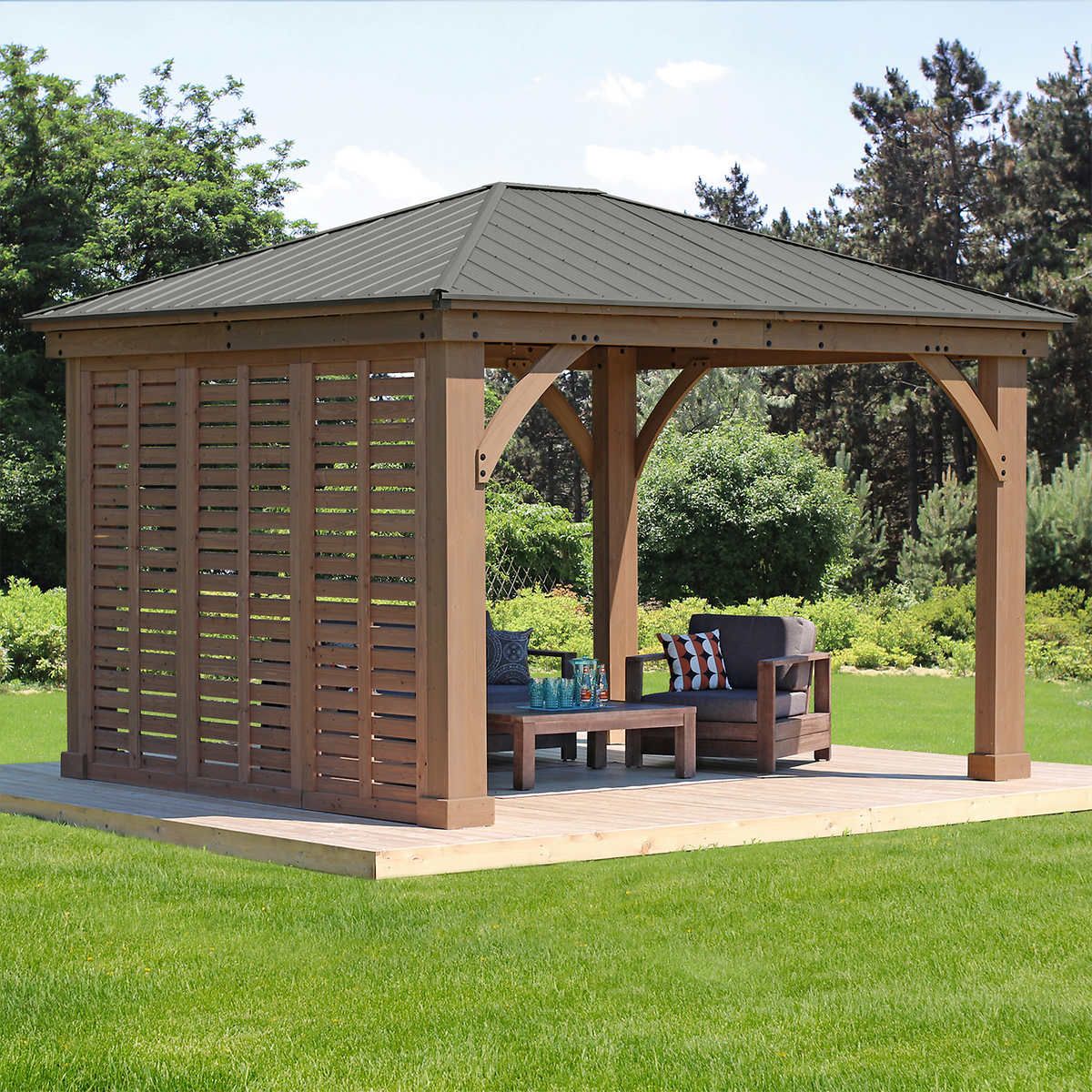 Costco louvered pergola