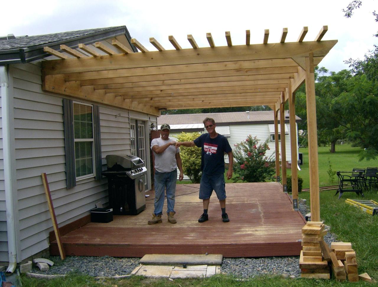 Pergola pergolas sized decks peaceful settings