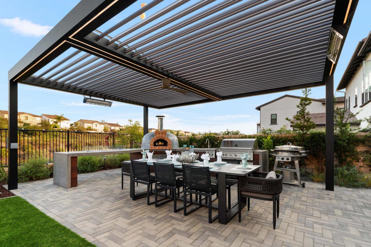 Luxury pergola