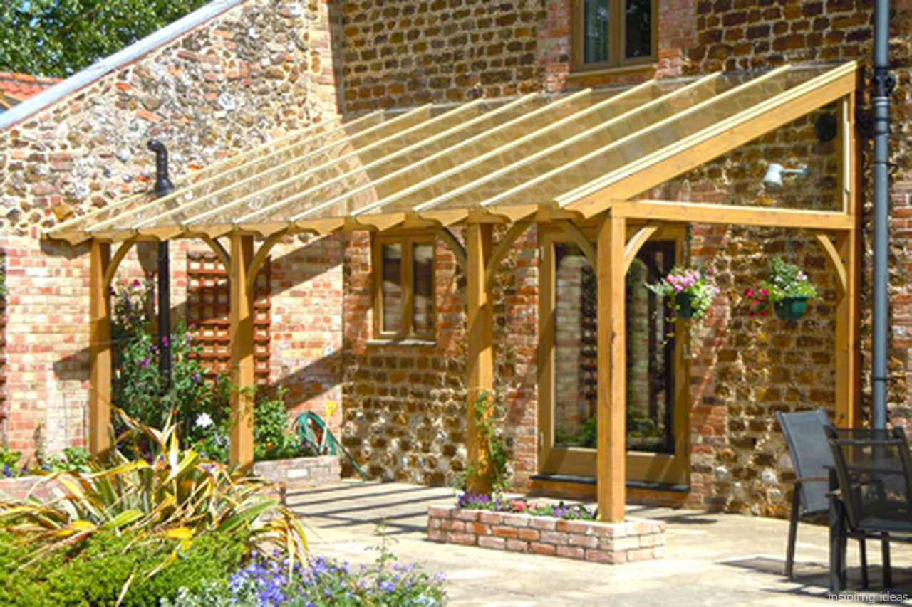 Lean to pergola