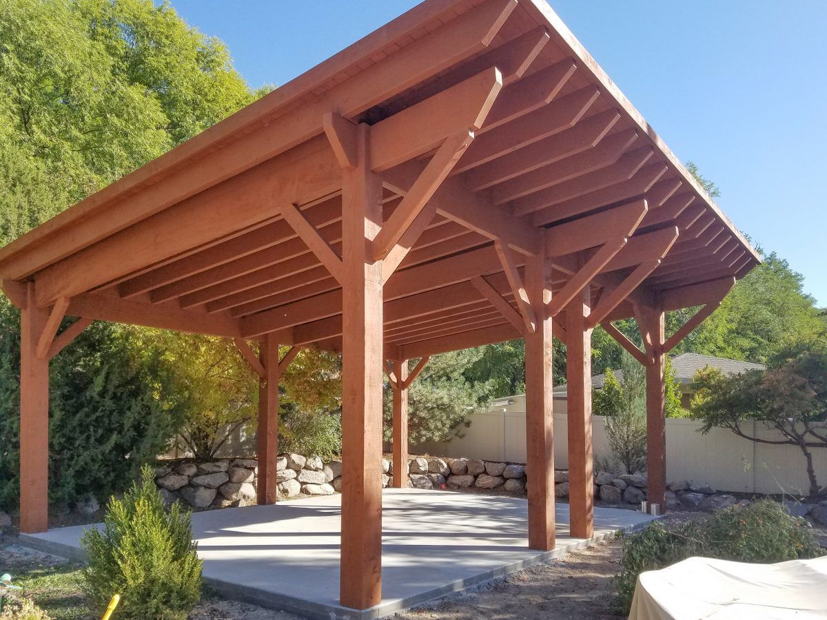 Pergola pergolas deck silverado redwood patio thecreativityexchange patios decorafit san gazebo foreverredwood decks overhang