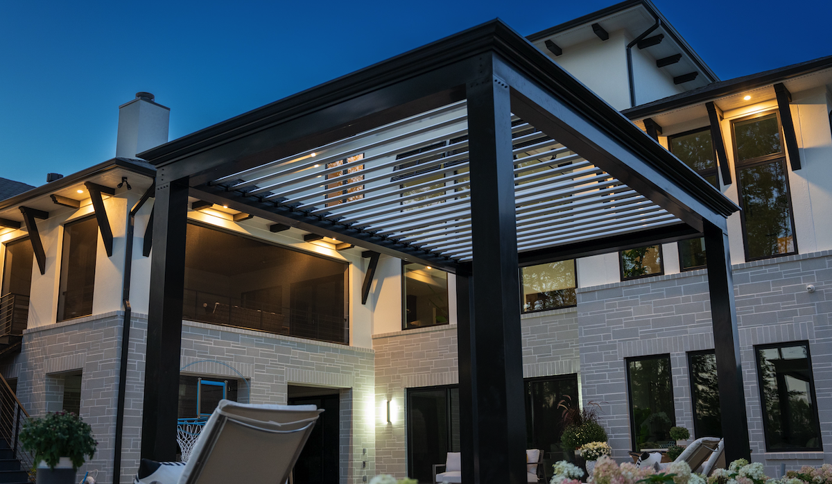 The luxury pergola