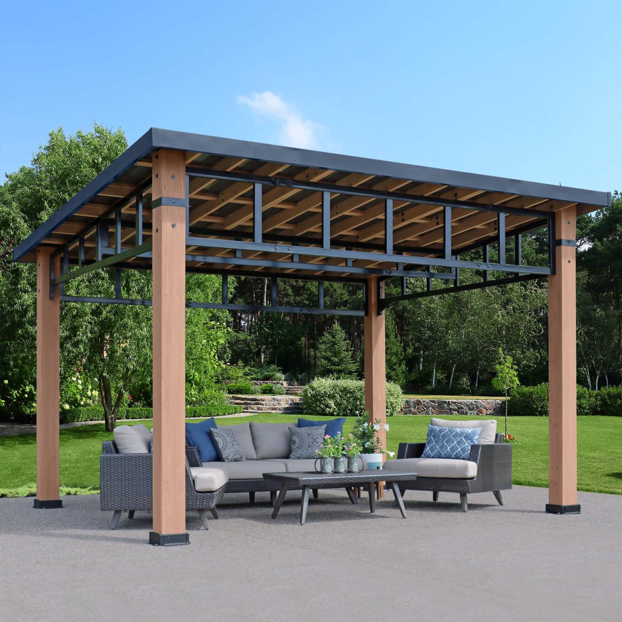 Aluminum pergola costco