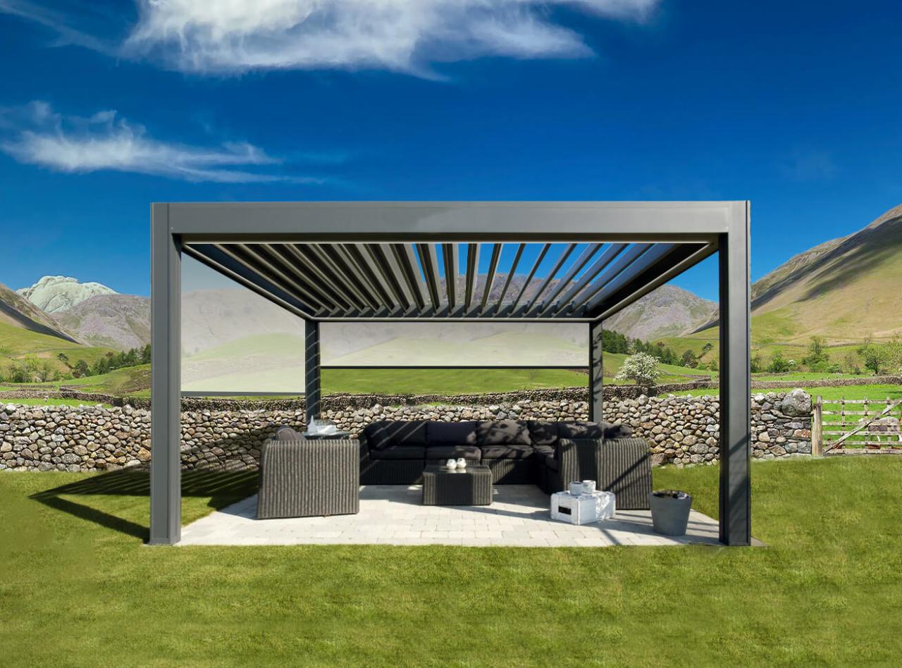 Pergola terrasse cabana practical detente houzz interieur exterieur exemples superbes deavita stucco architectureartdesigns