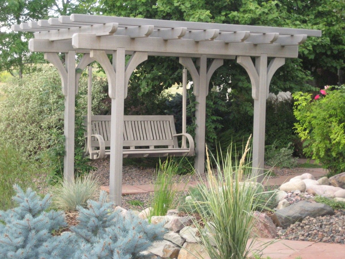 Porch pergola swings arbor seats lawn arbour pergolas indispensabil amenajari ansamblu idei gradina sittingspiritually besuchen schaukel