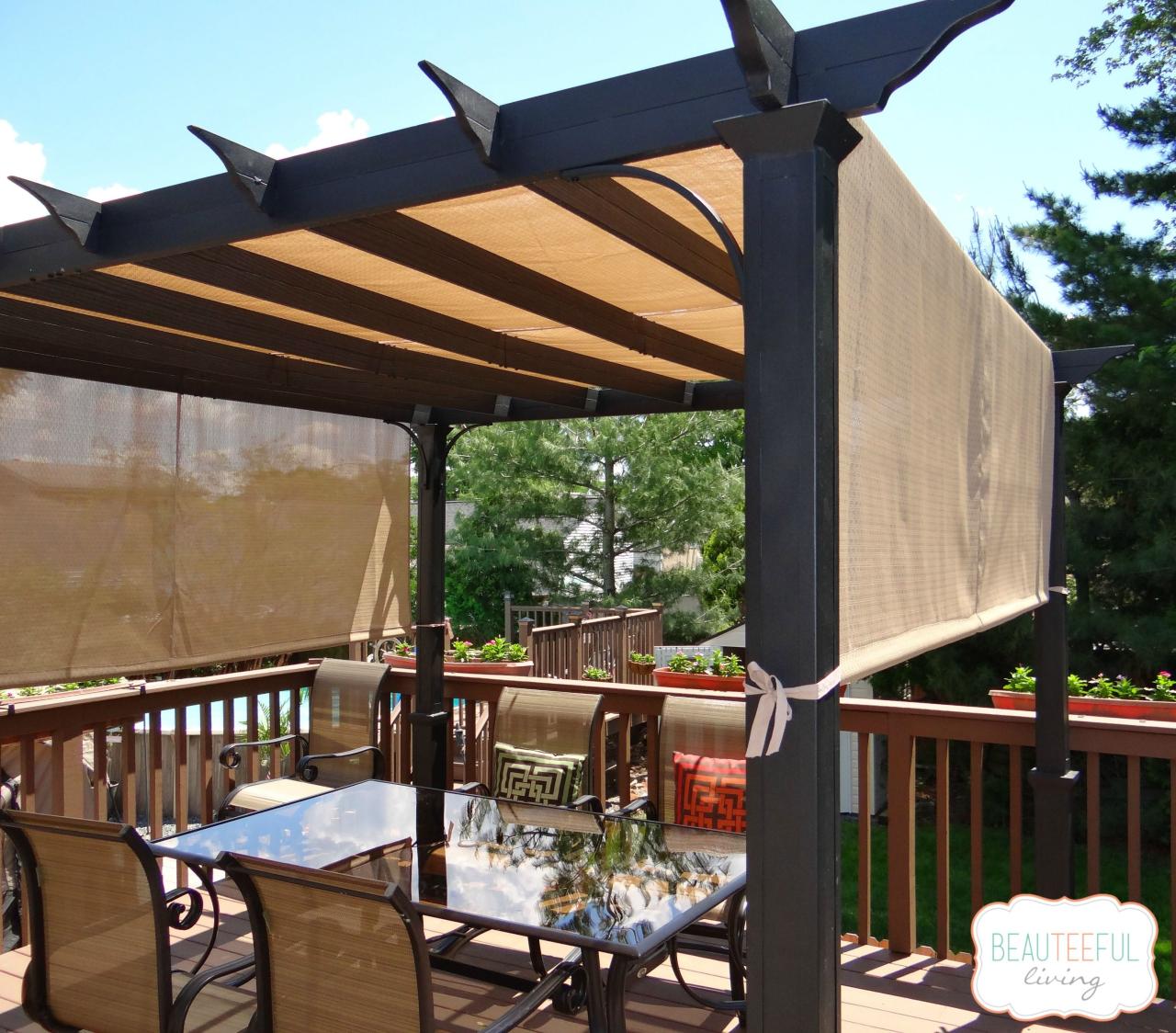 Pergola shade ideas