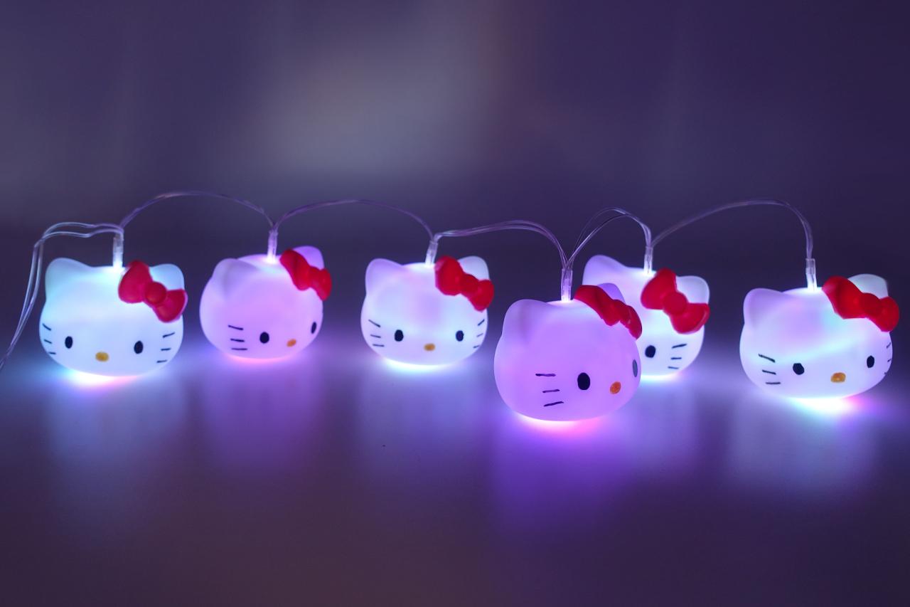 Hello kitty string lights