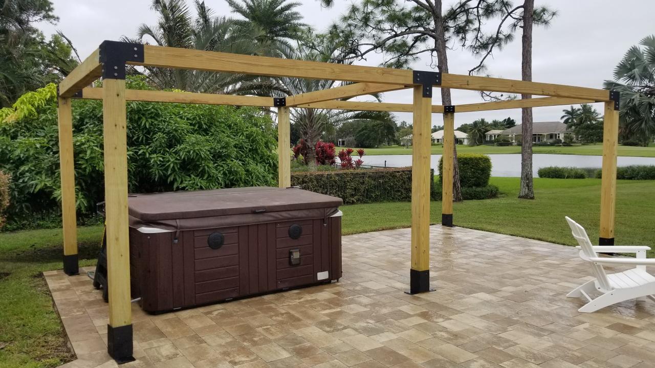 6x6 pergola brackets