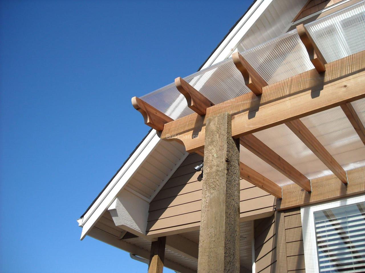 Sky poly pergola cover