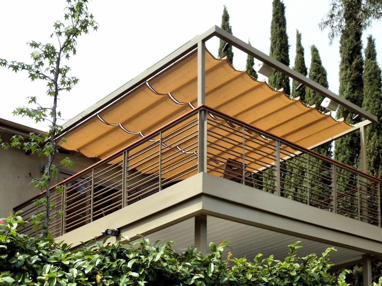 Pergola fabric privacy familyhandyman