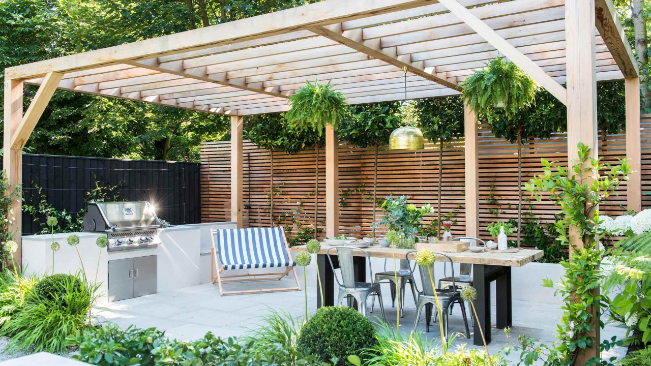 Pergola patios